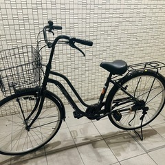 4J21ホームサイクル27サイズ6段変速オートライト自転車専門
