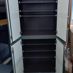 収納棚付きテレビボード　ワイド　215×47×166の画像