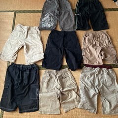 男の子　150cm パンツ　短パン　夏用ズボンの画像