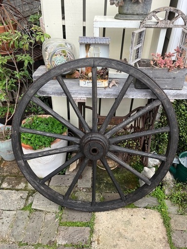 馬車、荷車、車輪、アンティーク、装飾