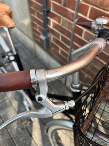 innnovator シティサイクル レザーサドル