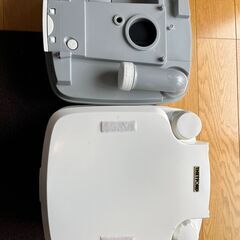 【値下げしました❢】水洗式ポータブルトイレ ホワイト PPQ345の画像