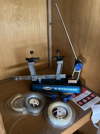 2点式ガット張り機器　分同式