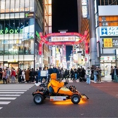 公道カート先導スタッフの画像