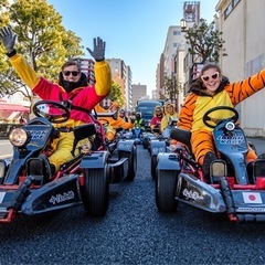 公道カート先導スタッフの画像