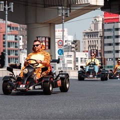 公道カート先導スタッフの画像