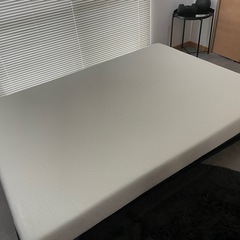 🛏️【早い者勝ち】(ダブル)ZINUSローベッド &マットレスの画像