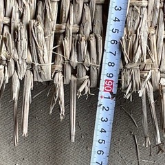 古い農業用むしろ　約100枚の画像