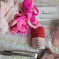 お値下げ中！昭和レトロ 中古品 着物 着付けセットの画像