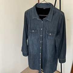ジャケット　紺　4L 　デニム色