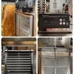 C(7178) ホシザキ 業務用 リーチイン冷蔵ショーケース 縦型 RS-63AT-2G-(L) 2021年製 93kg W625D650H1970 直接引き取り歓迎 大阪 厨房機器の画像