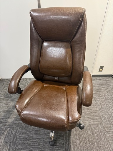 ≪値下げ相談OK≫リクライニングレザーチェア（本革）