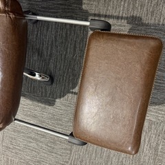 ≪値下げ相談OK≫リクライニングレザーチェア（本革）の画像