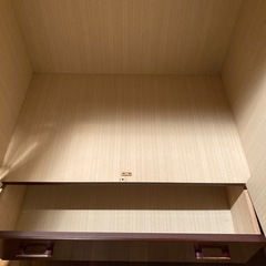 美品　ボルドー キャビネット タンス　洋服タンスの画像