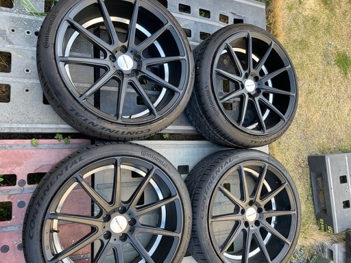 ハイペリオン20インチ　タイヤバリ溝　アルファード