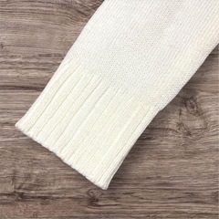 【新品未使用】ふかくしゅネック❤長袖ニット　オフタートルネック　トップス　レディースの画像