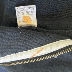 TOMMY パーカー　黒　ラメ　ドット柄　サイズSの画像