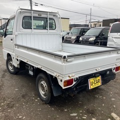 ご成約ありがとうございました。格安コミコミ価格24万 車検8.3 軽トラ 北海道札幌H19 サンバートラック切り替え4WD エアコンパワステの画像