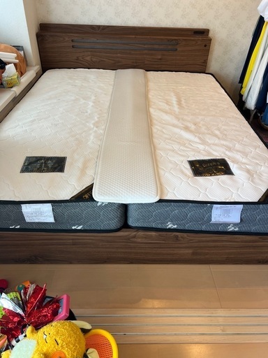 ARMONIA・ダブルベッドフレーム ▽ Armonia アルマニア ダブルベット