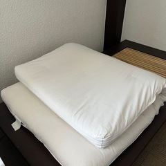 アメリカ製の100%コットンの珍しい敷布団の画像