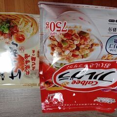 750g フルグラ　グラノーラ　カルビー　けやき　まぜ麺の素