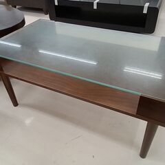 ★ジモティ割あり★  テーブル ダークブラウン W90×D50×...