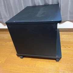 テレビ台　黒の画像
