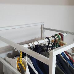 【2セット】IKEA ヨナクセル 50x51x104×2台 ワードローブの画像