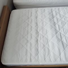 友澤木工　宮付きシングルベッド『中古美品』の画像