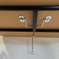 キャスター付き　簡易デスク　角度調整可能の画像
