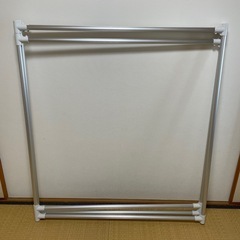 布団が3枚干せる折りたたみ洗濯ラックの画像