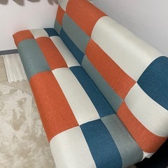 【美品】4色カラー　ソファーベット　引き取り限定！値下げ交渉可能！！の画像