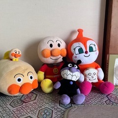 アンパンマンぬいぐるみセット