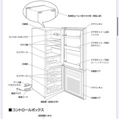 【受付終了】162L アイリスオーヤマ冷蔵庫 黒の画像