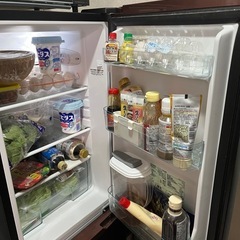 【受付終了】162L アイリスオーヤマ冷蔵庫 黒の画像