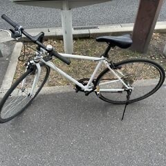 新品同様大特価】電動アシストクロスバイクEVA PLUS CROSS