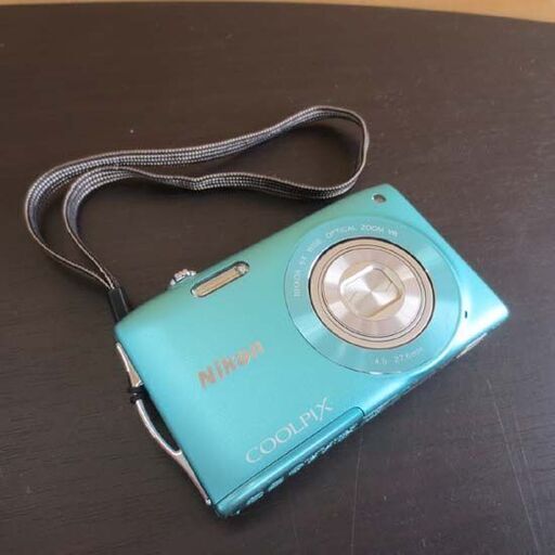Nikon COOLPIX S3300 クールピクス コンパクト デジタルカメラ ミントグリーン 箱/取扱説明書付き ニコン デジカメ