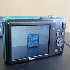 Nikon COOLPIX S3300 クールピクス コンパクト デジタルカメラ ミントグリーン 箱/取扱説明書付き ニコン デジカメ 札幌 北20条店の画像