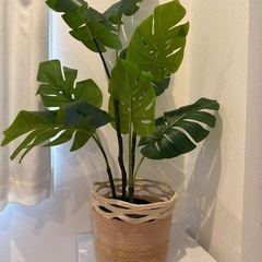 観葉植物　フェイクグリーン　IKEA モンステラ 