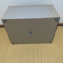 ニトリ ペーパー製収納ボックス 取っ手付き の画像