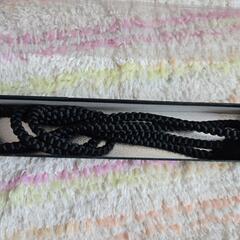お値下中！中古品 昭和レトロ 帯締め 黒の画像
