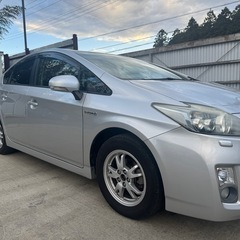 トヨタ　プリウス　Sツーリングセレクション　車検8年5月　バックカメラ　スペアキー　ETC 保証書付きの画像