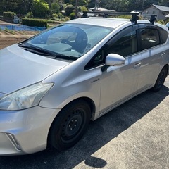 プリウスアルファ車検付き、車両交換可、事故車