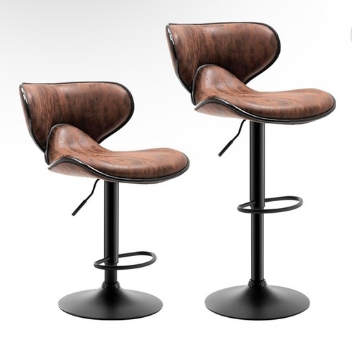 【受け渡し決定】ハイチェア　カウンターチェア　2脚セット