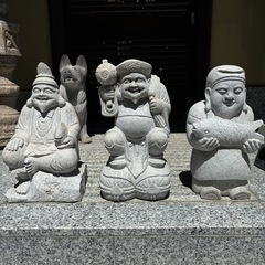 御影石　石像