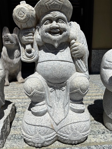 御影石　石像
