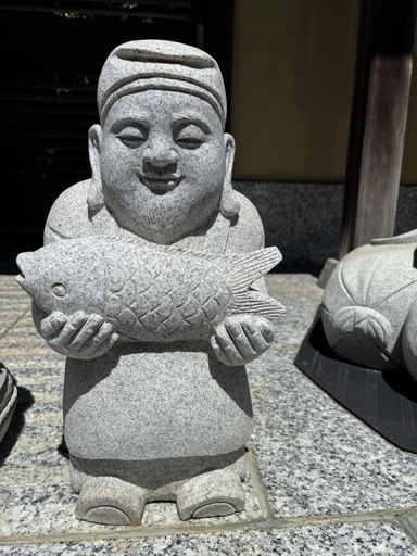御影石　石像