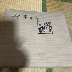 冷茶セット　グラス5個　コースター6枚の画像