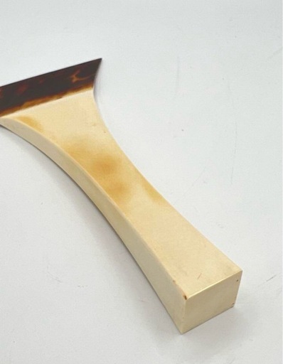 三味線 撥 バチ 鼈甲 べっ甲 ケース付き 弦楽器 音楽 レトロ