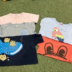 【お取引中】キッズ90女の子夏服10点の画像